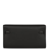 Hermes Kelly Wallet To Go Black Epsom Gold Hardware