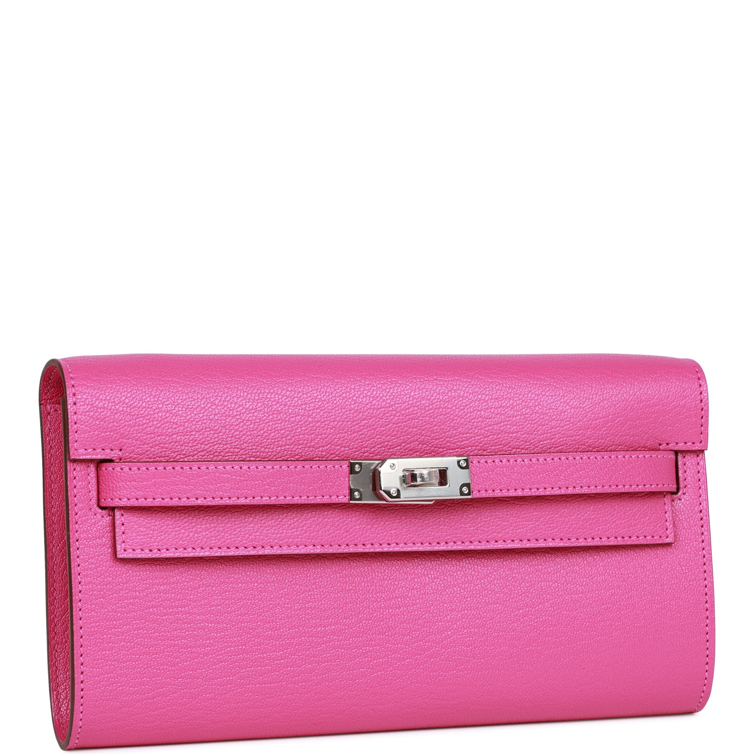 Hermes Kelly Wallet To Go Magnolia Chevre Palladium Hardware – Madison ...