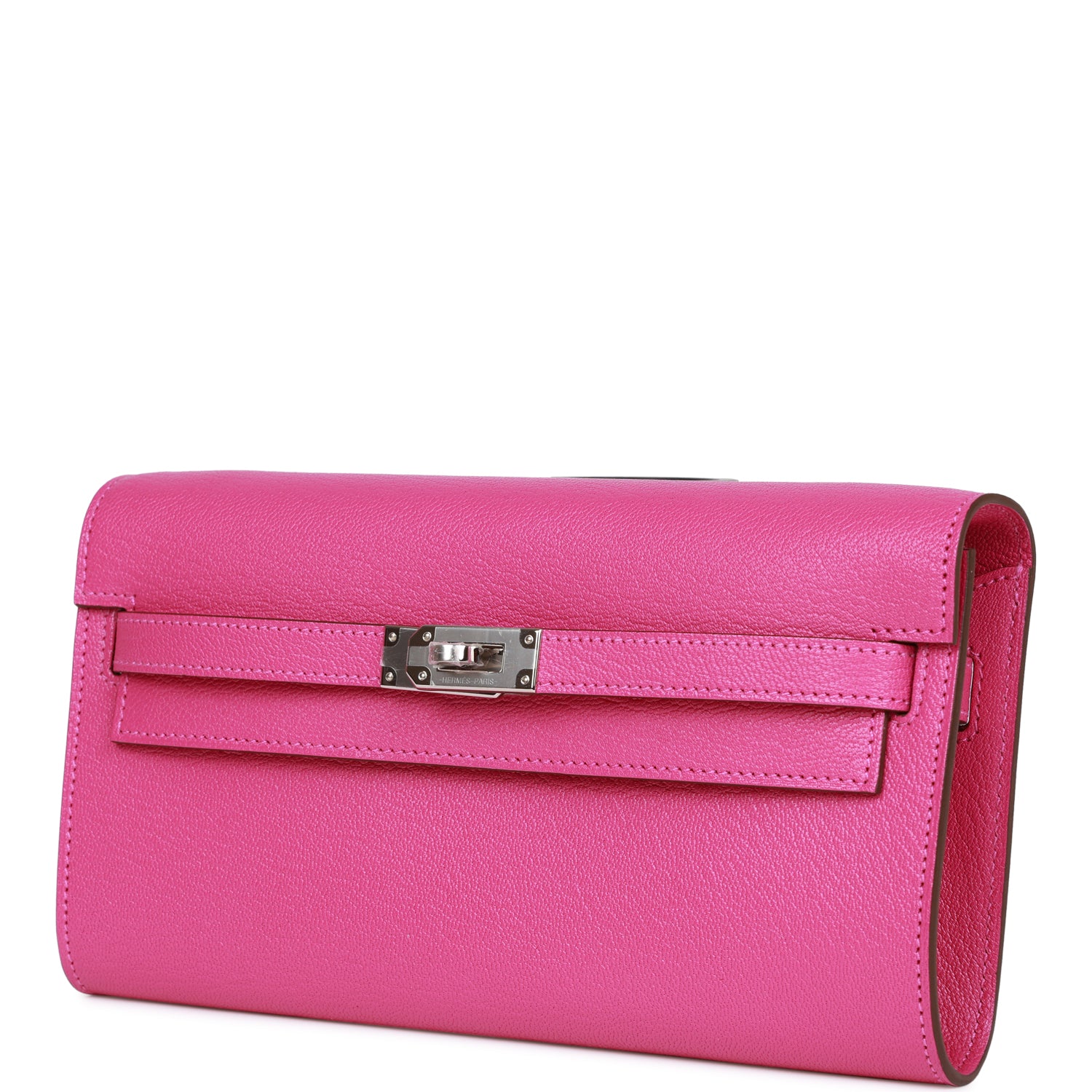 Hermes Kelly Wallet To Go Magnolia Chevre Palladium Hardware – Madison ...