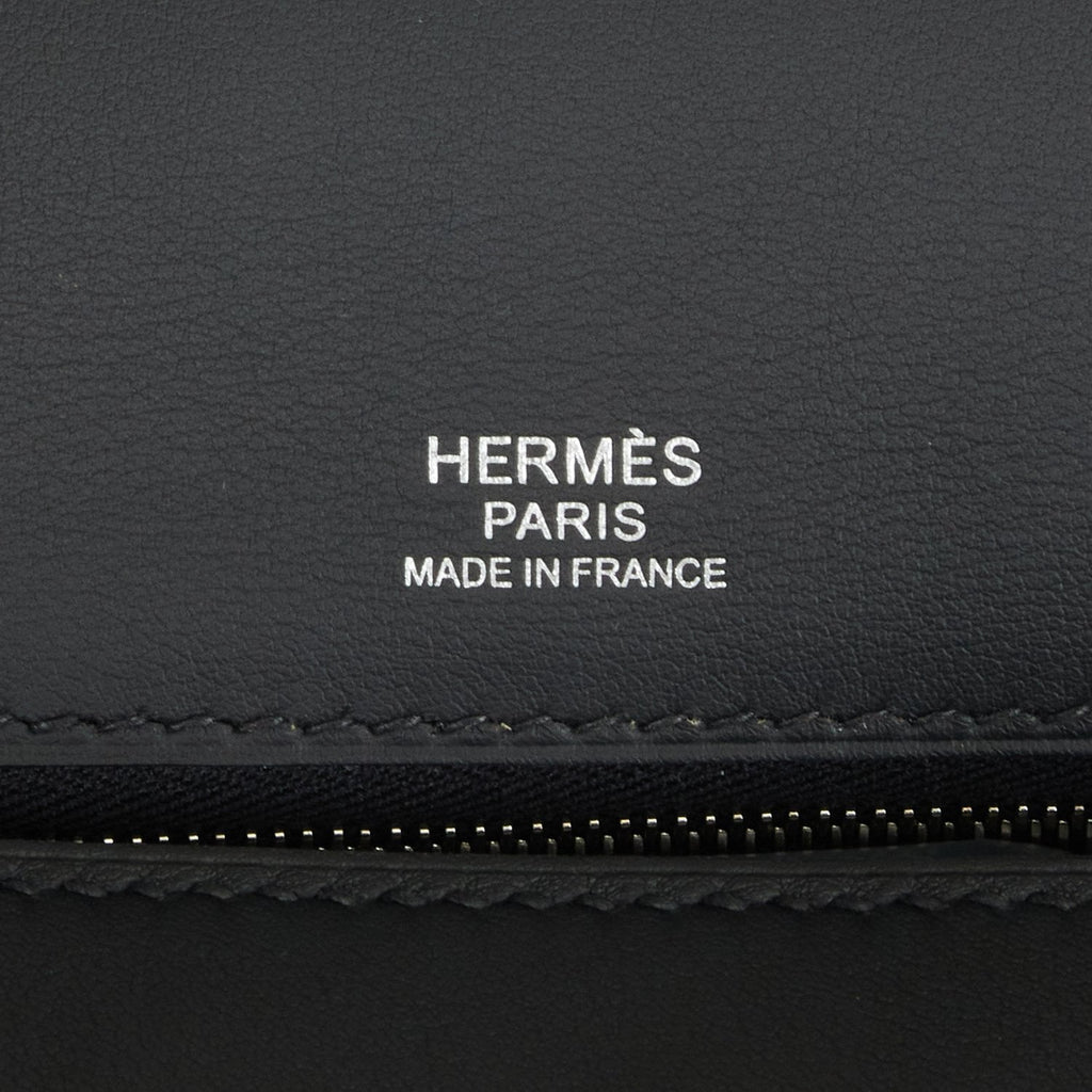 Hermes 2424 Chocolate Ebene Togo Ghw #D 29 cm with strap ,copy rec