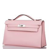 Hermès Kelly Pochette Rose Confetti Epsom with Palladium Hardware - Bags -  Kabinet Privé