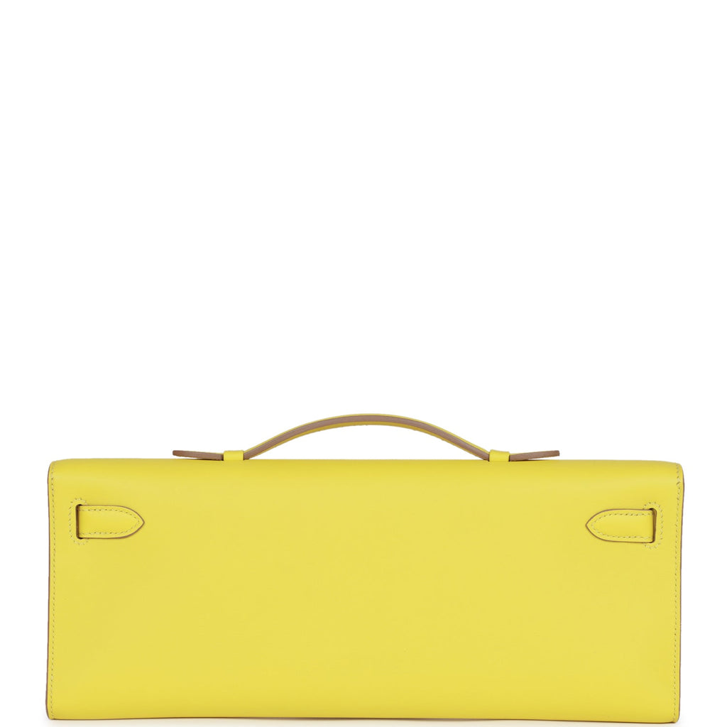 Hermes Lime Kelly Cut Swift Gold Hardware - Chicjoy