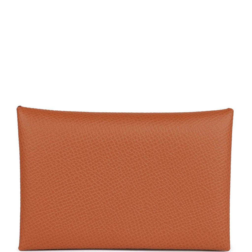 Hermès Calvi Duo Compact Card Holder Gold Epsom – Coco Approved Studio