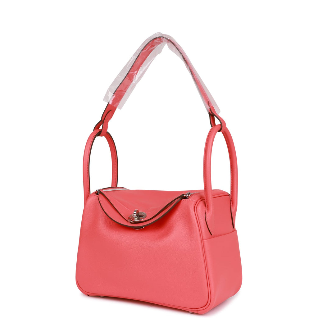 Hermès Evercolor Lindy 26 - White Handle Bags, Handbags - HER538246