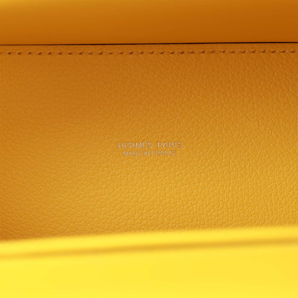 HERMÈS Kelly Danse shoulder bag in Jaune de Naples Swift leather with  Palladium hardware-Ginza Xiaoma – Authentic Hermès Boutique