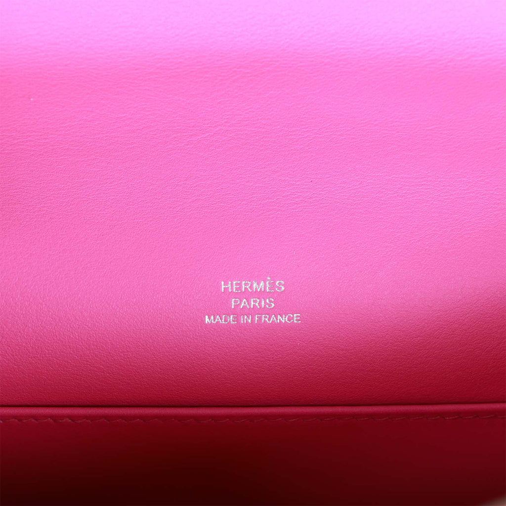 Hermes Kelly Danse Bag 5P Pink Swift Palladium – Mightychic