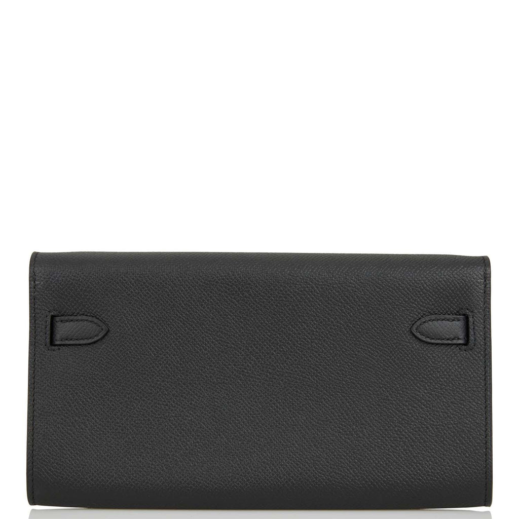 Hermès Kelly To Go Wallet Rouge H/ Brick Epsom Gold Hardware
