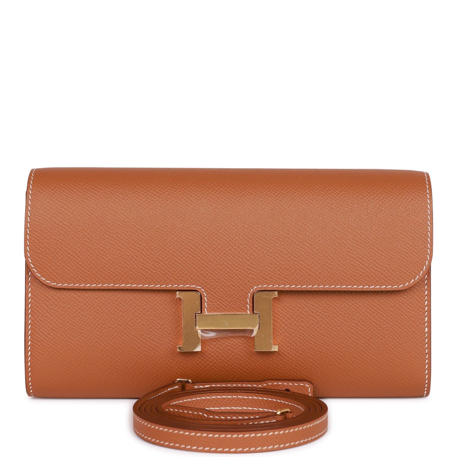 Hermes Constance Wallet To Go Gold Epsom Gold Hardware – Madison Avenue ...