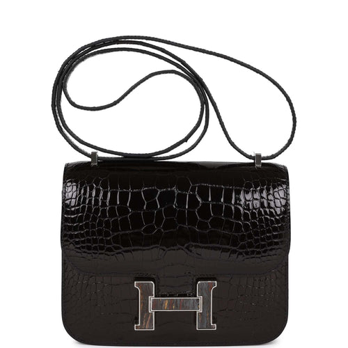 Hermes Sac Faubourg Birkin 20 So Black Matte Alligator Black Hardware –  Madison Avenue Couture