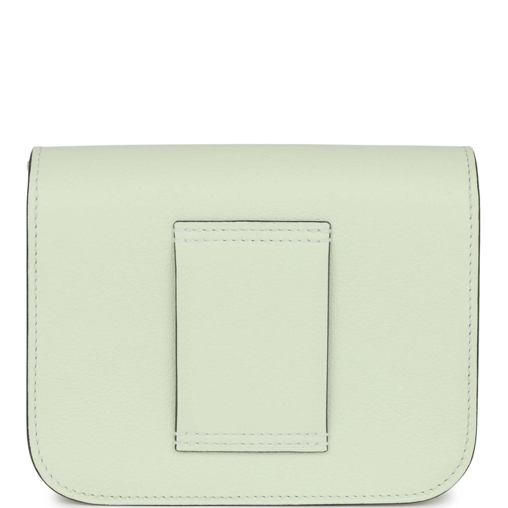 Hermes Constance Slim Wallet Lime Evercolor Palladium Hardware – Madison  Avenue Couture