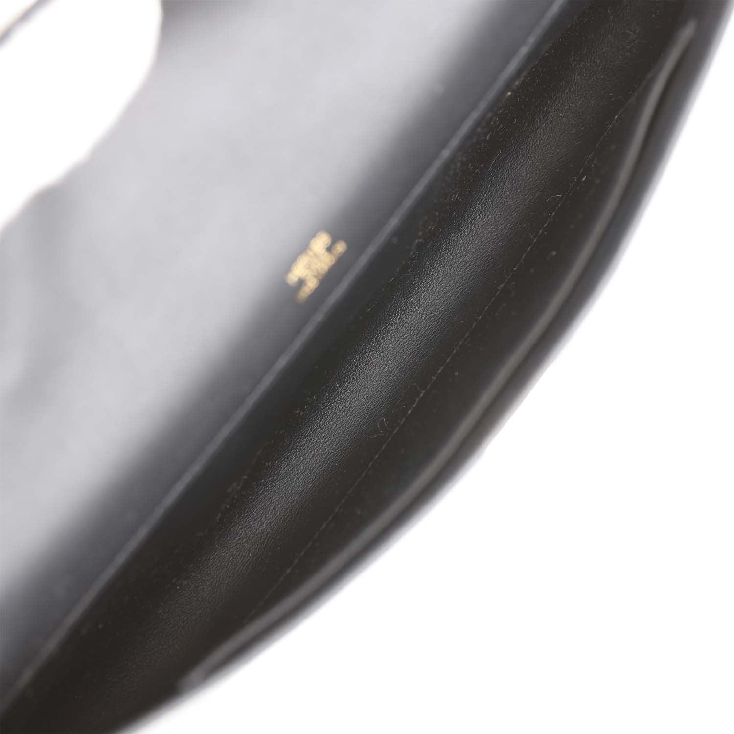 KELLY CUT 31 IN WOOD BROWN CALFSKIN WITH GOLD HARDWARE