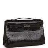 Hermès Lizard Kelly Pochette - Neutrals Clutches, Handbags - HER30635