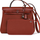 Hermes Rouge H Sellier Herbag Zip 31 PM Bag – The Closet