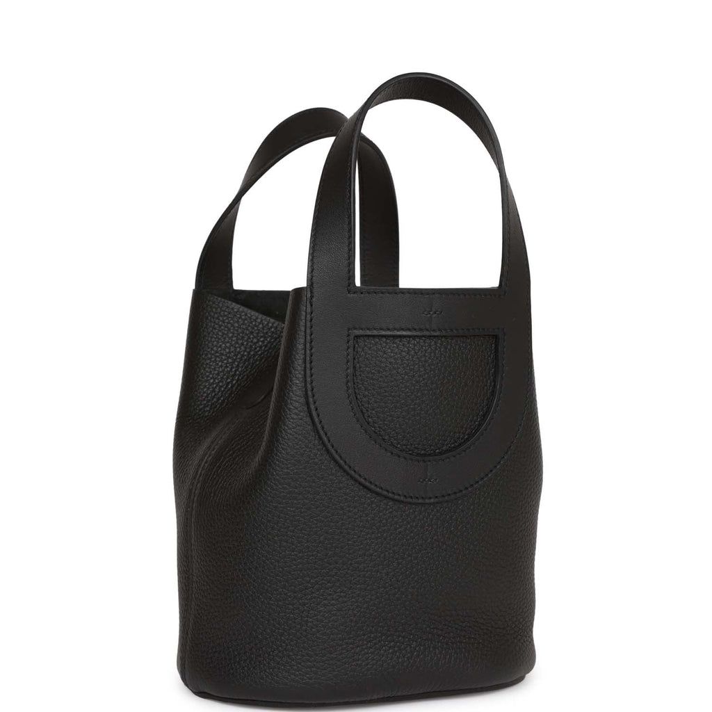 Hermes In-The-Loop 18 Black Clemence and Swift Gold Hardware – Madison  Avenue Couture