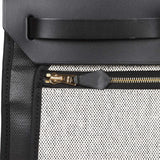 Hermes Herbag Zip PM 31 Black and Ecru Toile H Berline Vache Hunter Gold Hardware