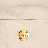 Hermes Lindy 26 Craie Clemence Gold Hardware