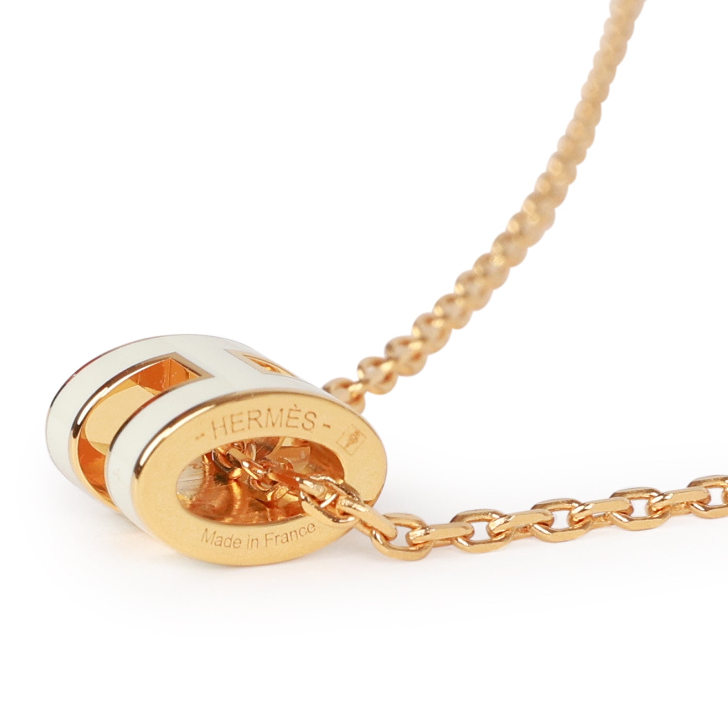 Hermès pop h necklace white Outlet
