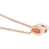 Hermes Bleu Zephyr Mini Pop H Pendant Necklace