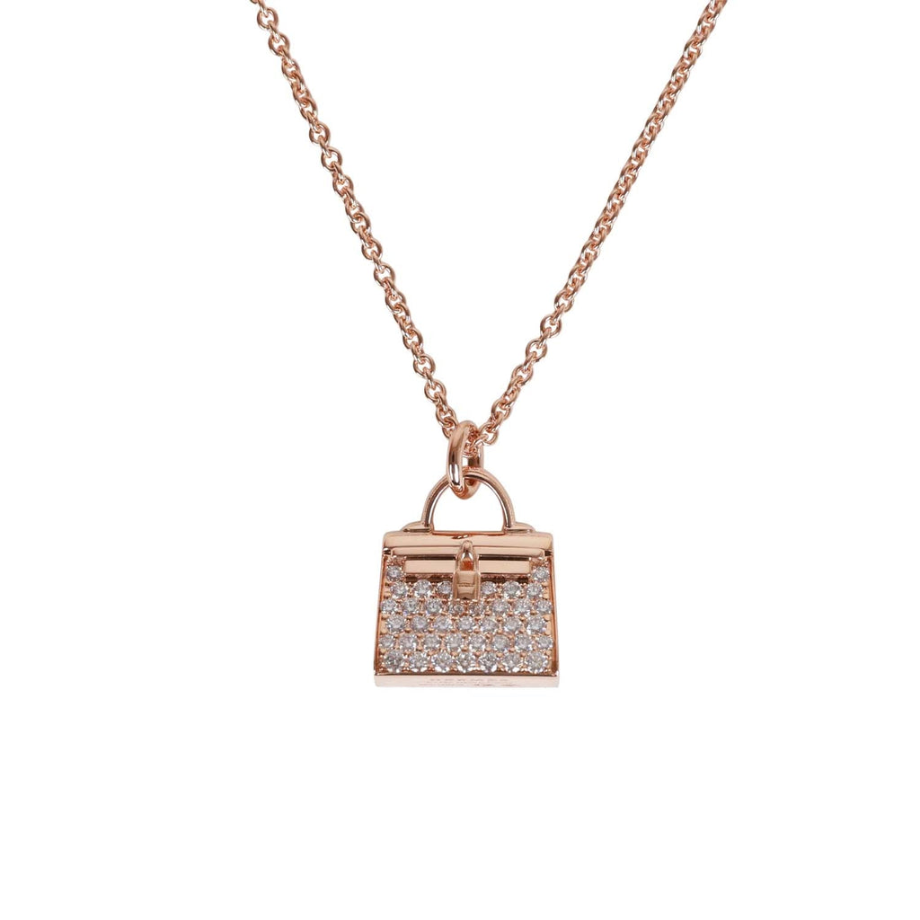 Hermes necklace diamond Clearance