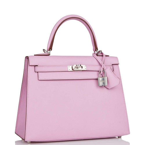 Hermès Rose Dragee Swift Kelly Retourne Flat 35 Palladium Hardware, 2007  Available For Immediate Sale At Sotheby's