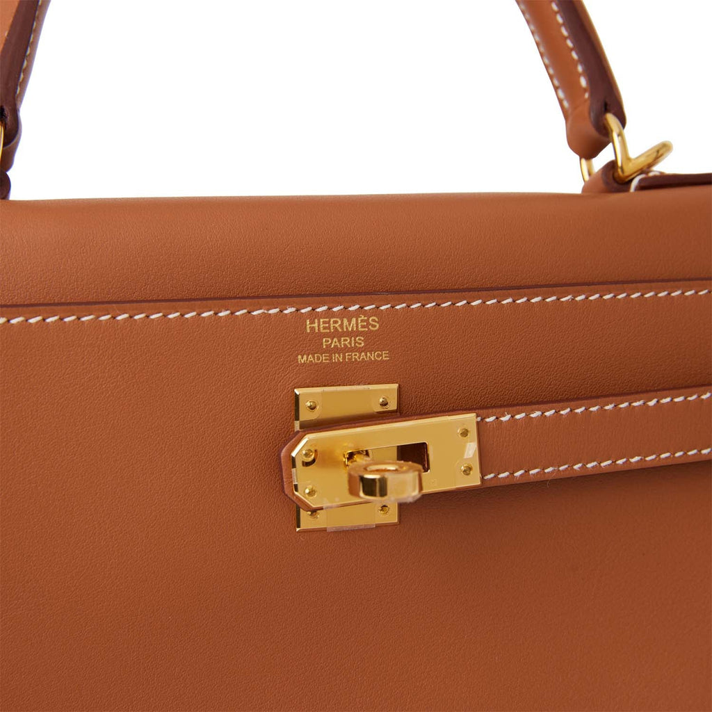 Hermès 2019 Swift Kelly Retourne 25 - Pink Handle Bags, Handbags -  HER245229