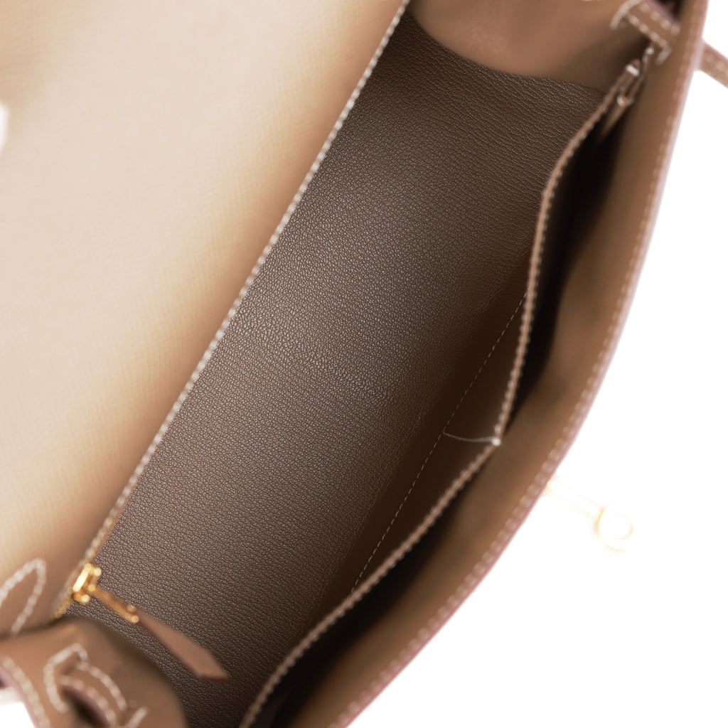 Hermès Kelly 28cm Sellier Veau Epsom Malachite Z6 Gold Hardware