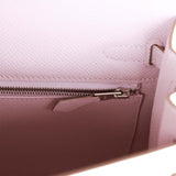 Hermes Kelly Sellier 20 Mauve Pale Epsom Palladium Hardware – Madison  Avenue Couture