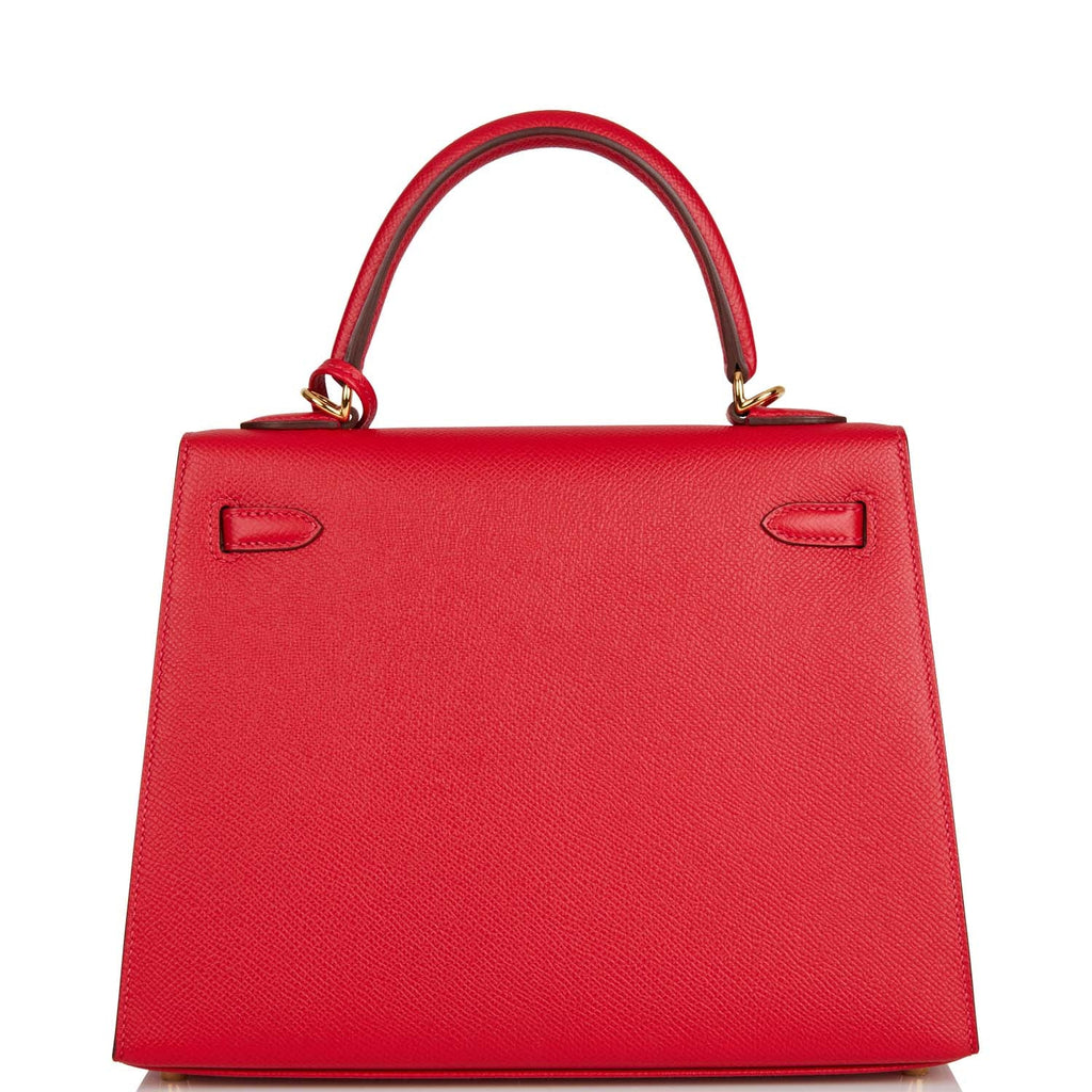 Hermès Kelly 25 Sellier Rouge – Iconics Preloved Luxury