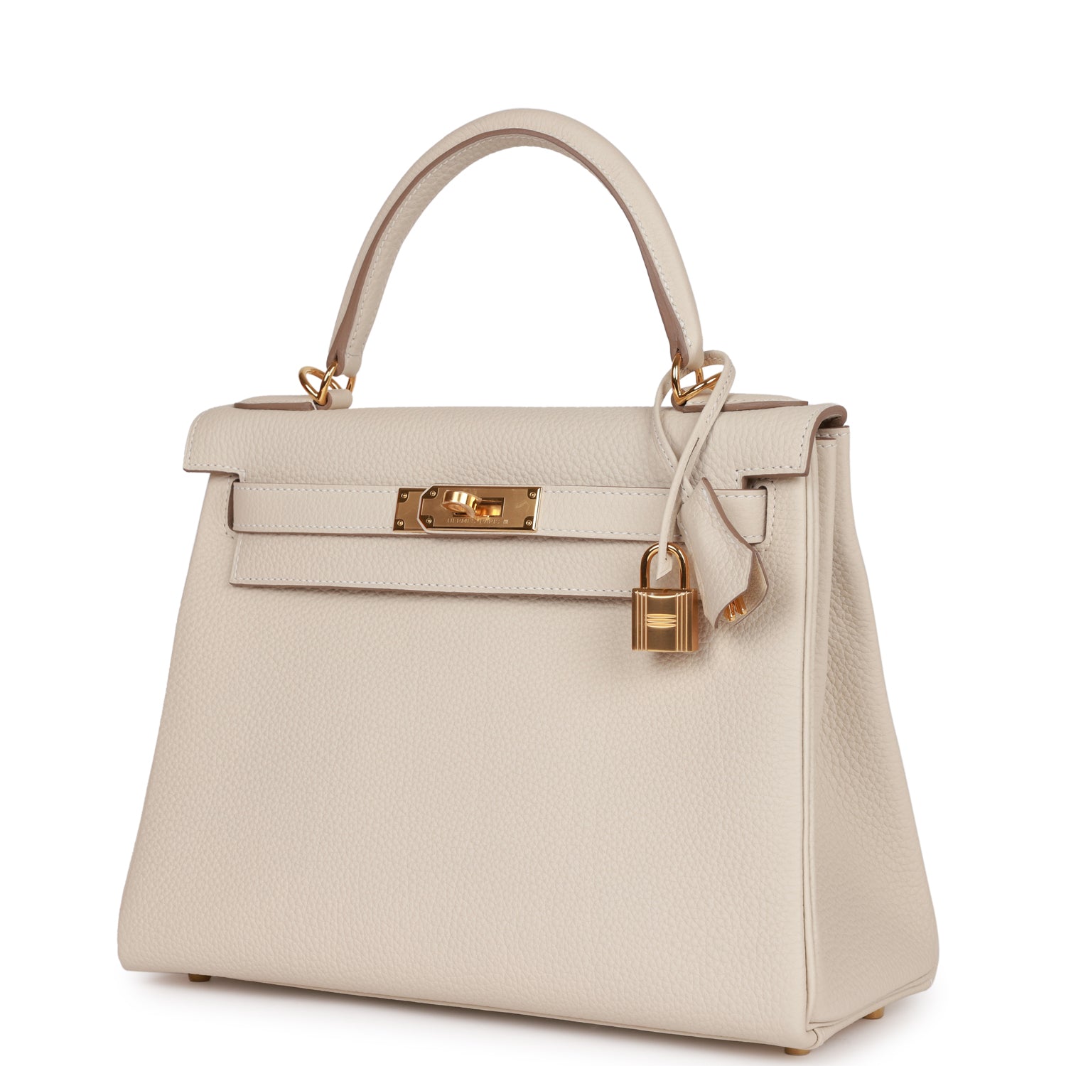 Hermes Kelly Retourne 28 Craie Togo Gold Hardware – Madison Avenue Couture