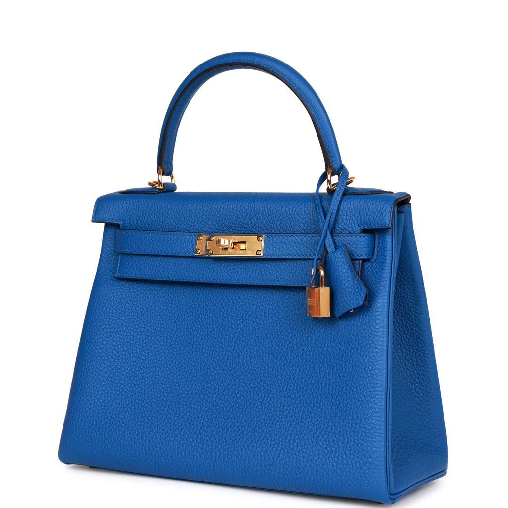 Brand New Kelly Cobalt Togo 32 retourne GHW ○ Labellov ○ Buy and Sell  Authentic Luxury