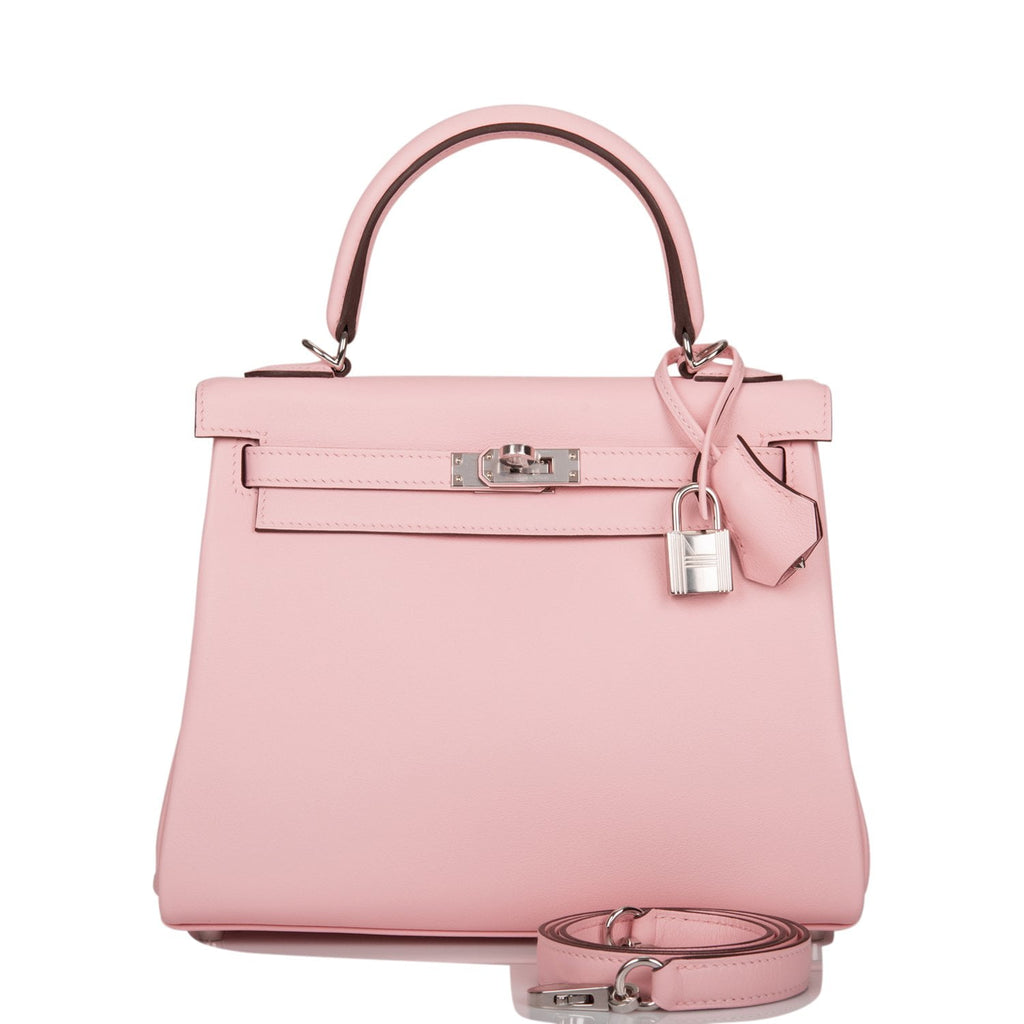 Hermès Rose Pourpre Swift Kelly 25 Retourne Palladium Hardware, 2019  Available For Immediate Sale At Sotheby's