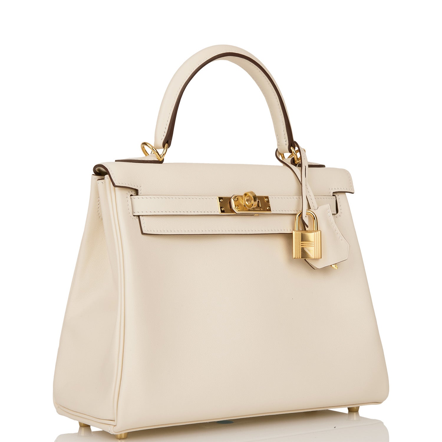 Hermes Kelly Retourne 25 Nata Swift Gold Hardware – Madison Avenue Couture