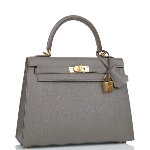 Gray hermes bag best sale