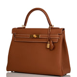 Hermes Kelly Retourne 32 Gold Togo Gold Hardware