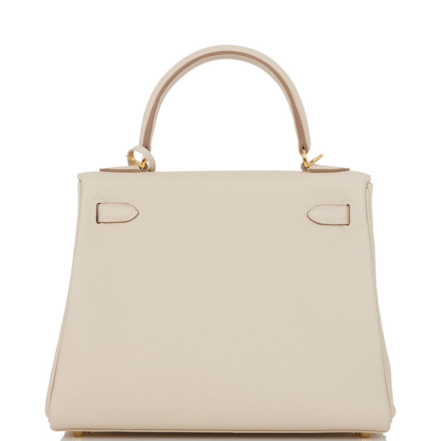 Hermes Kelly Retourne 25 Craie Togo Gold Hardware – Madison Avenue Couture