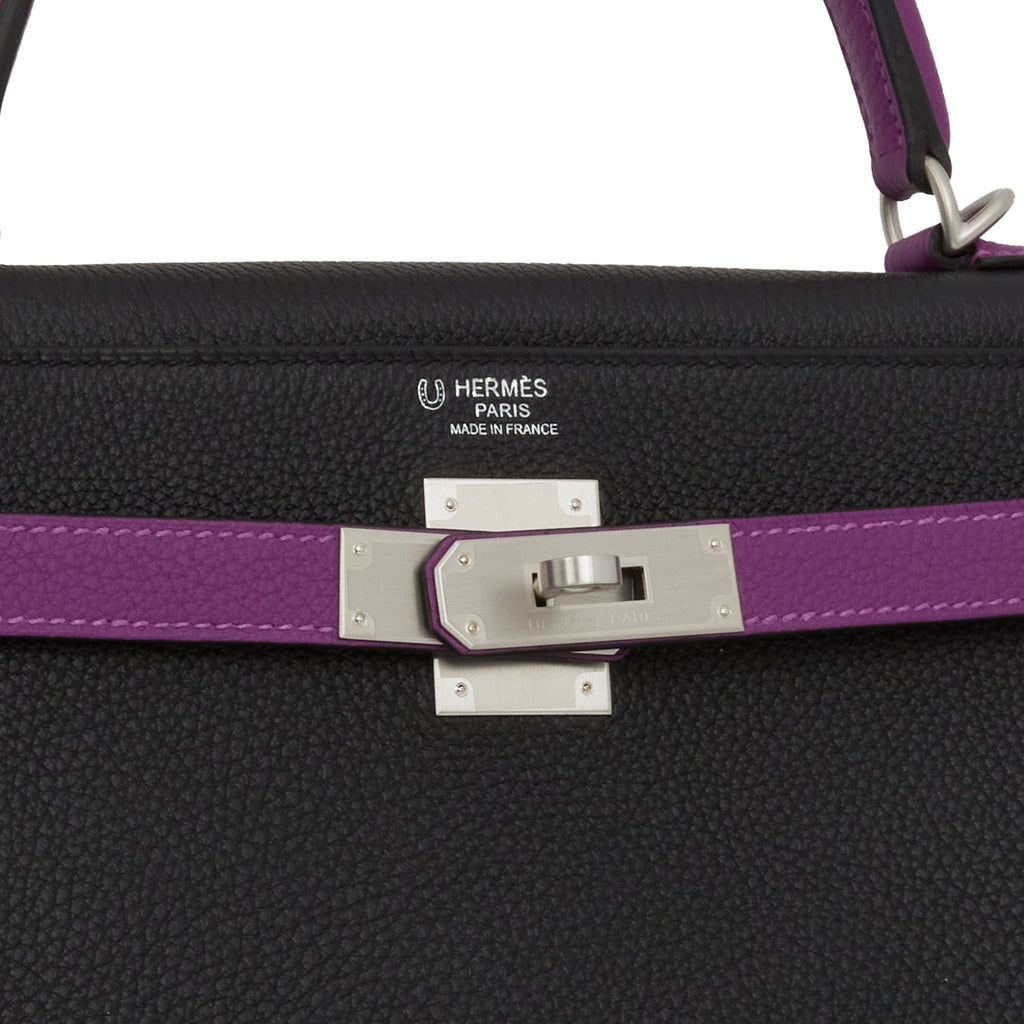 Hermès Anemone Kelly Danse II of Evercolor Leather with Palladium Hardware, Handbags & Accessories Online, Ecommerce Retail