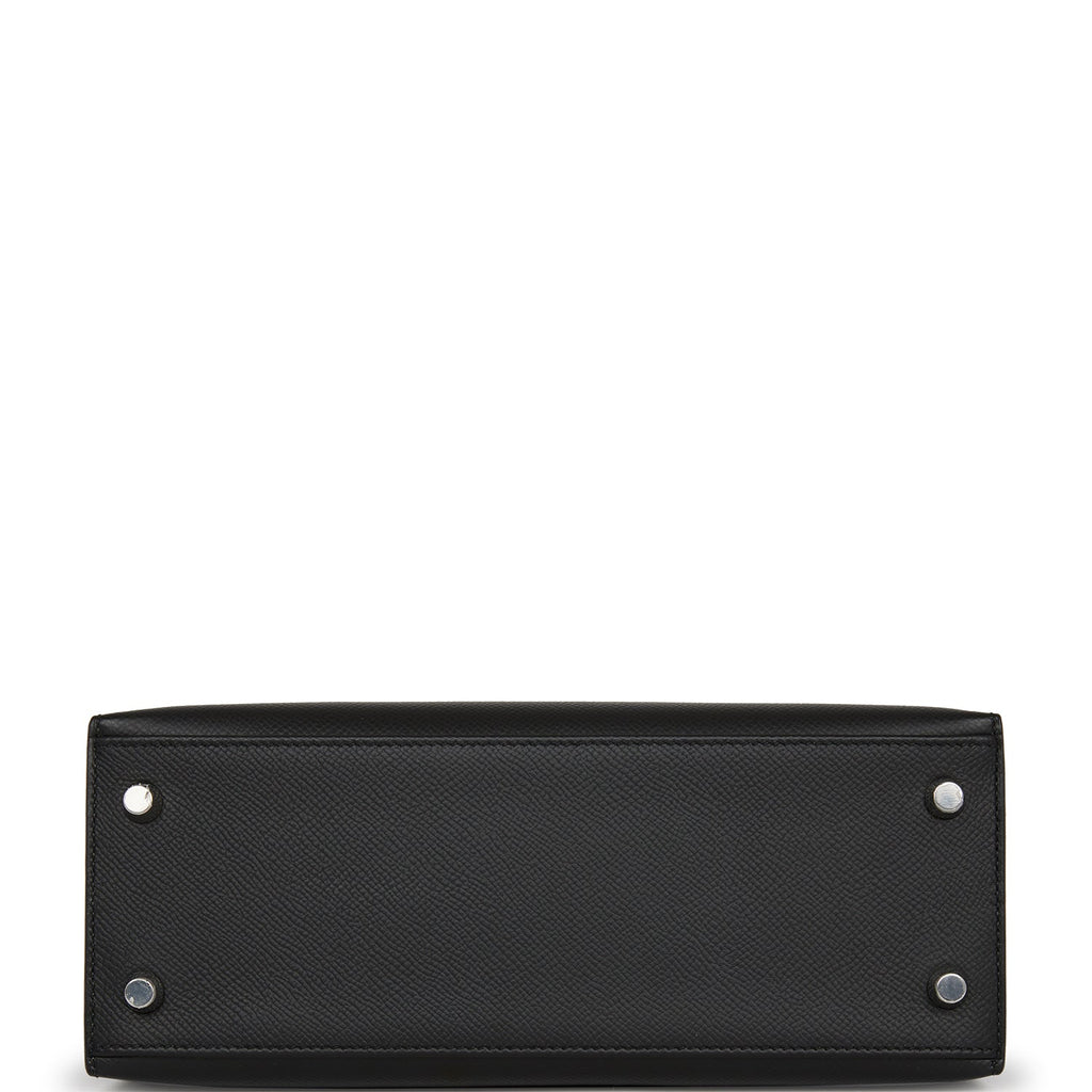 Hermès Birkin 25 Black Epsom Palladium Hardware ○ Labellov ○ Buy and Sell  Authentic Luxury