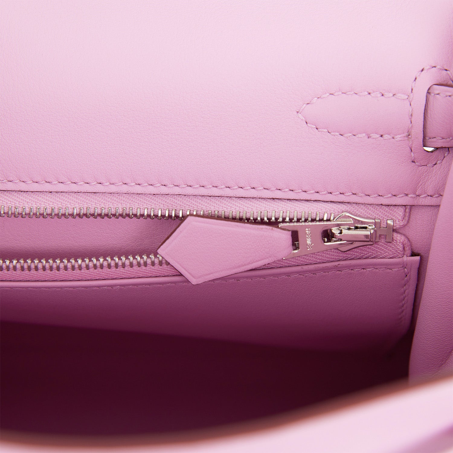 Hermes Kelly Retourne 25 Mauve Sylvestre Swift Palladium Hardware ...