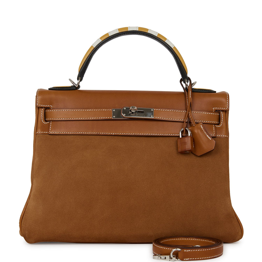 Hermès // Vert Olive Kelly 32 Barenia Leather Bag – VSP Consignment