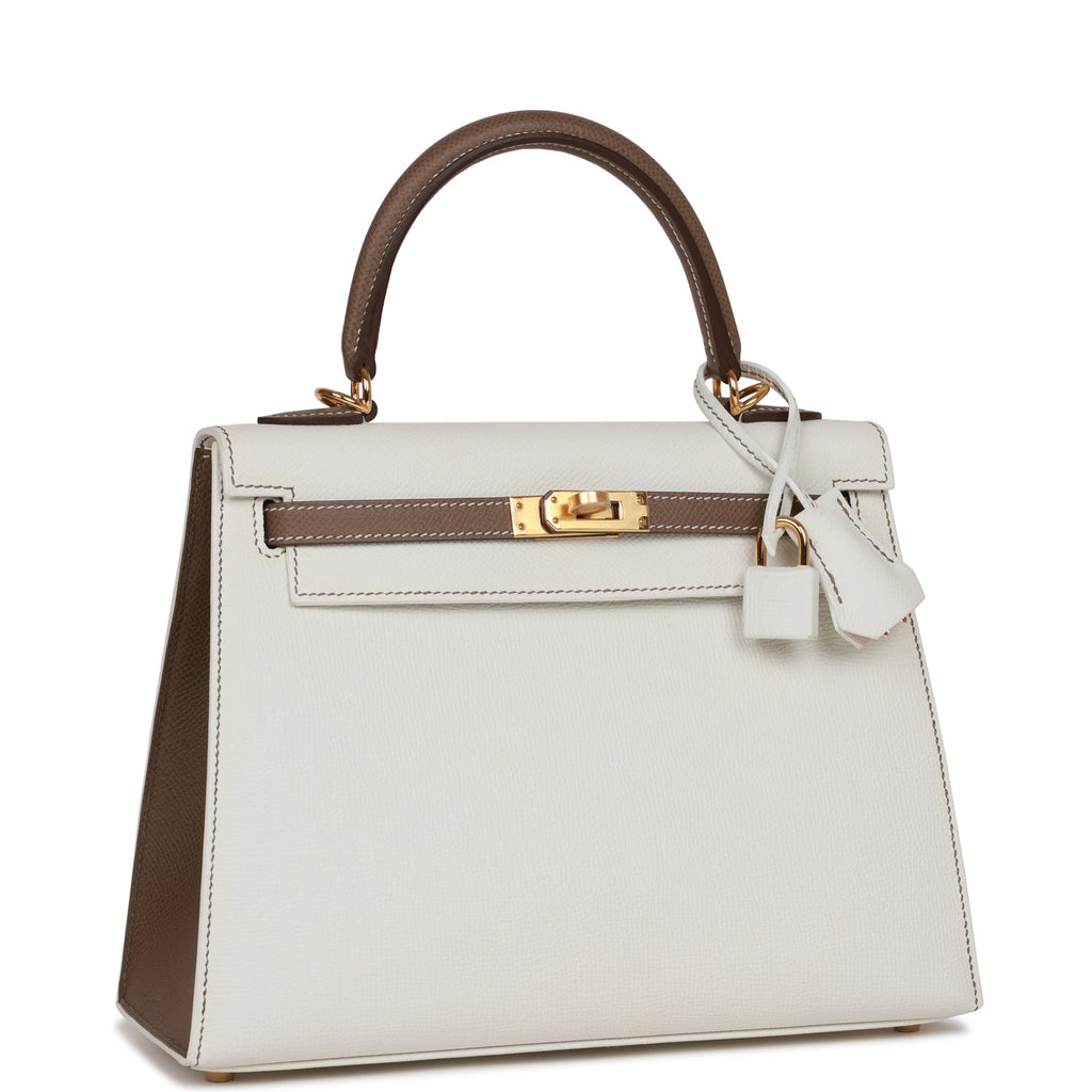 Hermès Kelly 25 Sellier Étoupe Tow Epsom with Gold Hardware - Bags -  Kabinet Privé