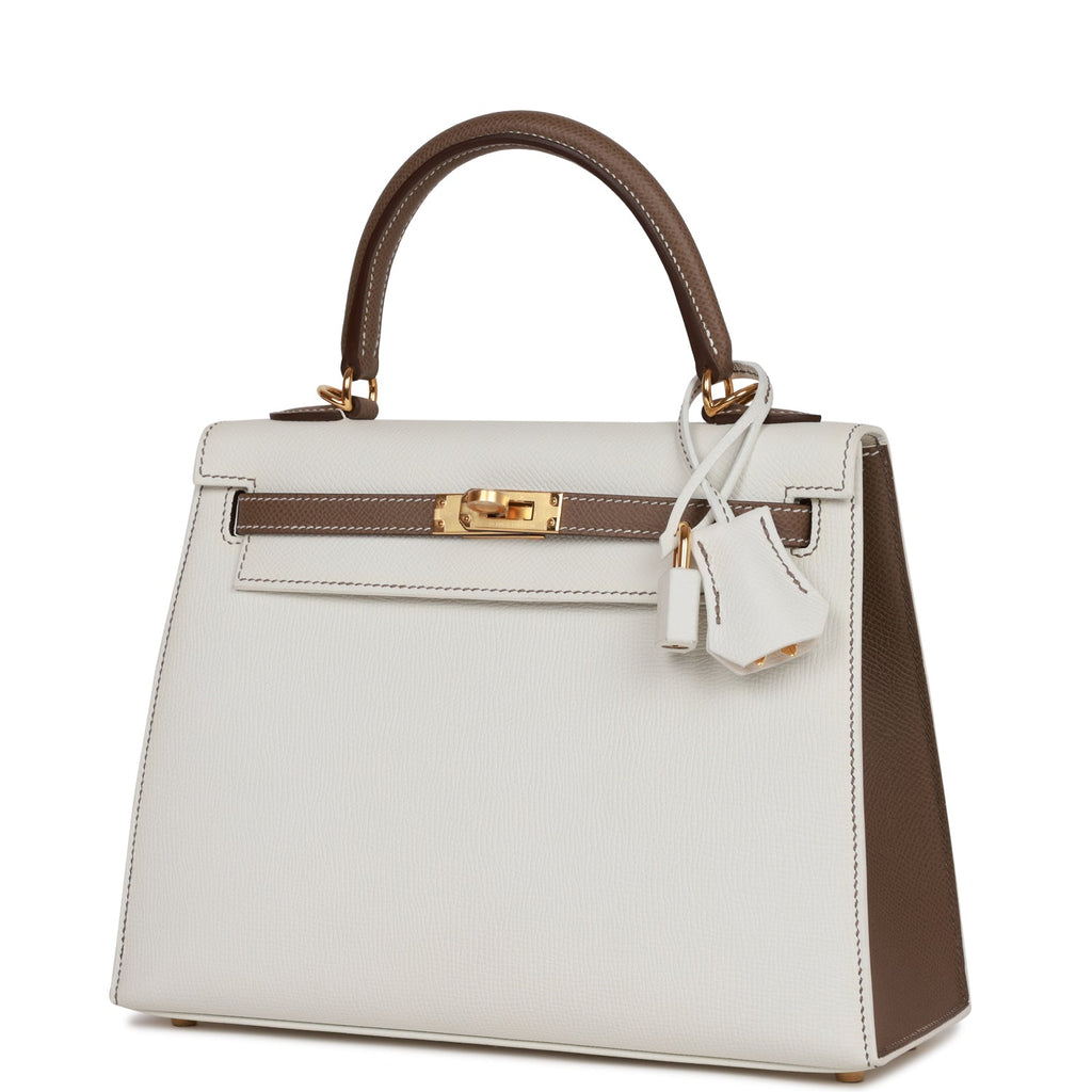 Hermès Kelly 25 Sellier Étoupe Tow Epsom with Gold Hardware - Bags -  Kabinet Privé
