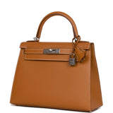 Hermès Rose Pourpre Sellier Kelly 28cm of Epsom Leather with Palladium  Hardware, Handbags & Accessories Online, Ecommerce Retail
