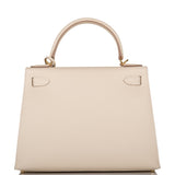 Hermes Craie Epsom Sellier Kelly 28cm Gold Hardware