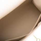 Hermes Craie Epsom Sellier Kelly 28cm Gold Hardware