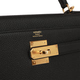 Hermes Kelly 28 Togo Black - GB10595M - Global Boutique