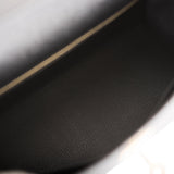 Hermes Black Epsom Sellier Kelly 28cm Gold Hardware
