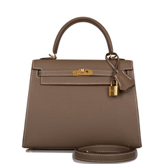 Hermes Kelly Sellier 25 Chai Epsom – ＬＯＶＥＬＯＴＳＬＵＸＵＲＹ