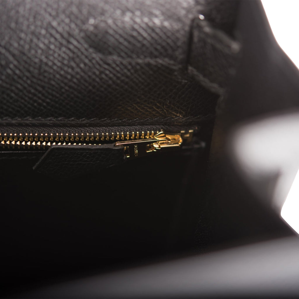 Hermès Kelly 28cm Sellier Veau Epsom Malachite Z6 Gold Hardware – SukiLux