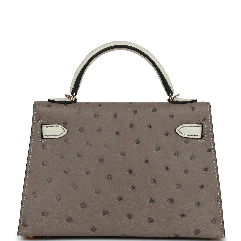 HOT* Hermès HSS Mini Kelly II Sellier Bag 20cm in Gris Tourterelle, N