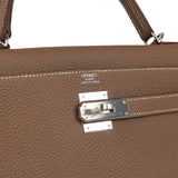 Hermes Etoupe Togo Leather Palladium Hardware Kelly 28 Bag – STYLISHTOP